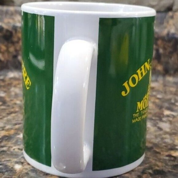 JOHN DEERE MUG COFFEE ,TEA CUP , HOT CHOCOLATE GIBSON MOLINE ILL - Picture 2 of 5
